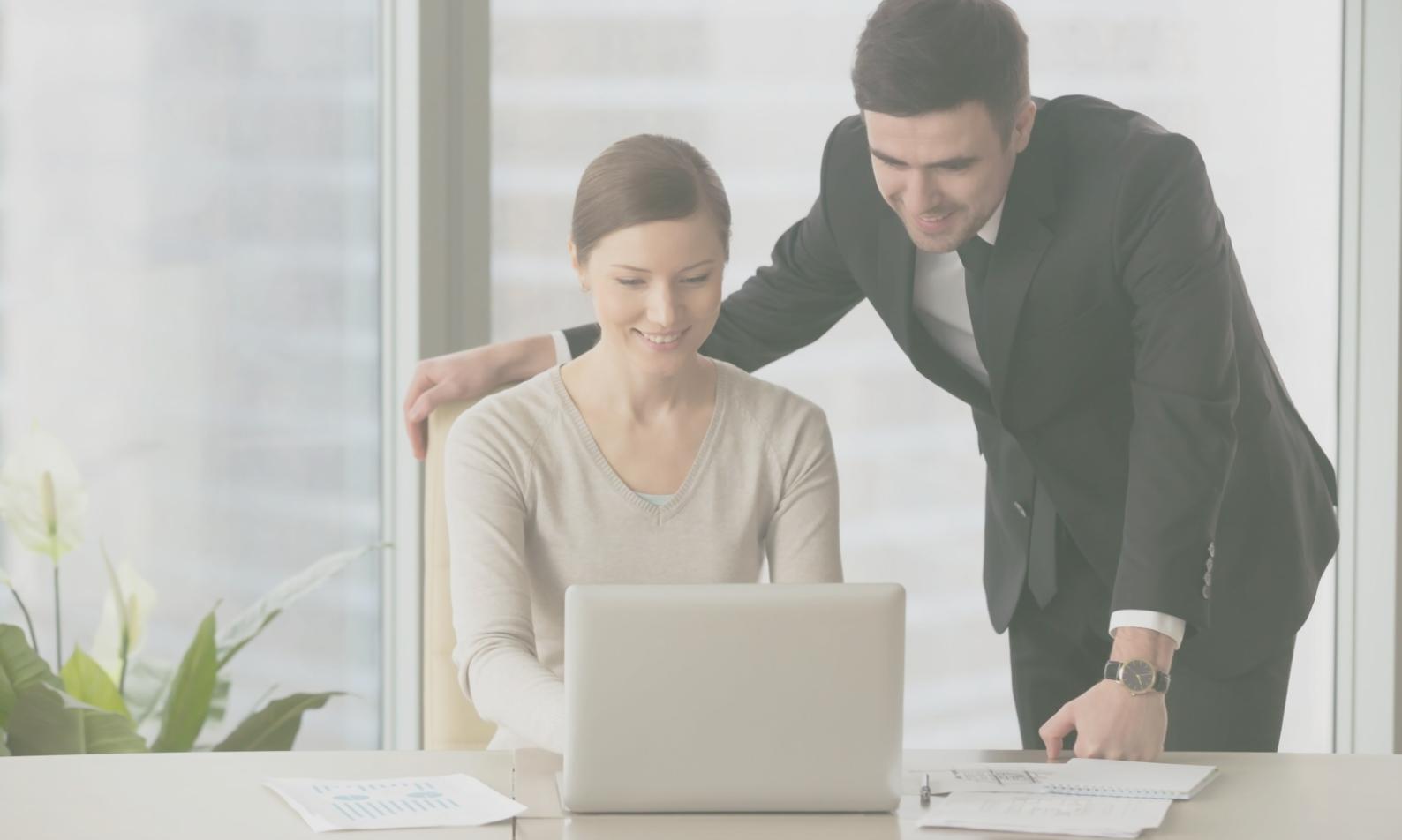 Sesión de mentoría empresarial en acción